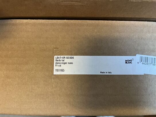 Taske MONTBLANC Sartorial messenger nano MB 198165