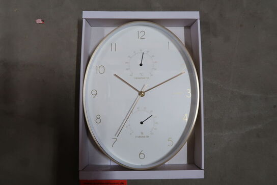 Vægur aluminium 34,5 x 27,1 cm