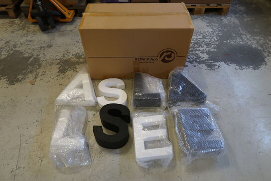 8 stk. Ass. Deko bokstaver