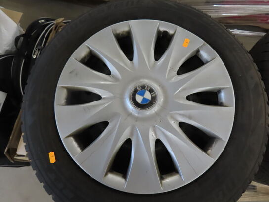 BMW stålfælge med BRIDGESTONE dæk til BMW 3-Serie