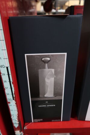Georg Jensen Alfredo køkkenrulleholder blankpoleret stål