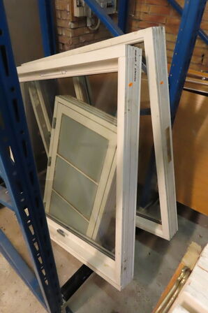 3 stk. vinduer