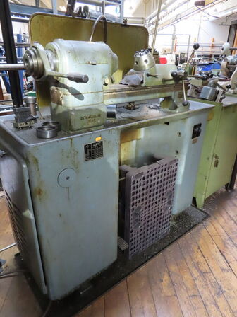 Drejebænk, SCHAUBLIN TP-32 med stangføder