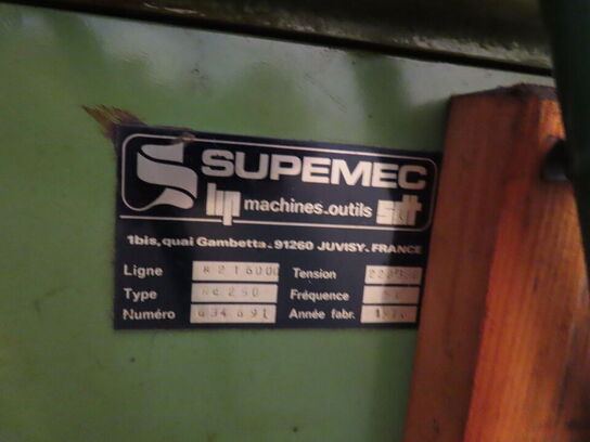 Drejebænk, SUPEMEC NC250