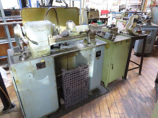 Drejebænk, SCHAUBLIN TP-32 med stangføder