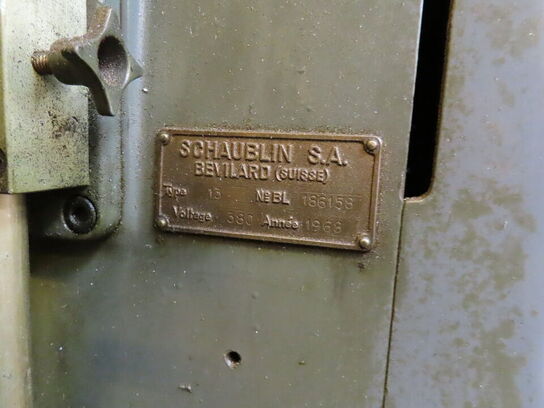 Fræser SHAUBLIN Type: 13