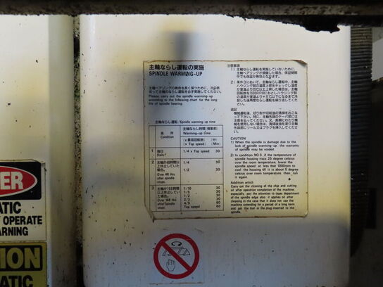 CNC-fræser, KITAMURA Type: Mycenter 2X