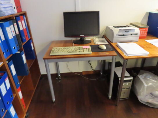 Div. skriveborde og skuffemoduler