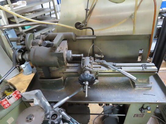 Drejebænk, SCHAUBLIN TP-32 med stangføder