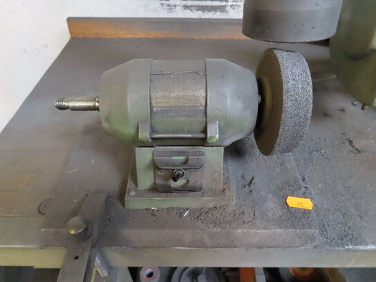 Filebænk med 2 stk. slibemaskiner