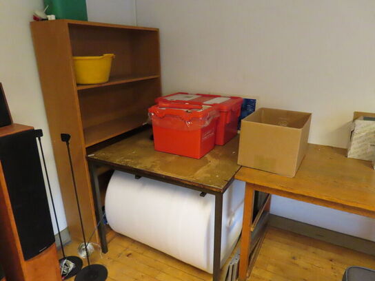 Tøm rummet for løsdele