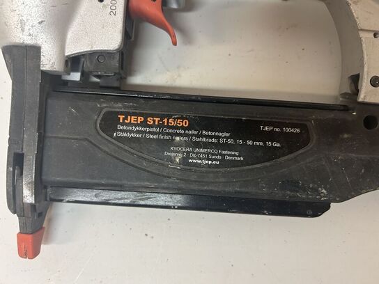 TJEP Betondykkerpistol ST50/15 & TJEP Klammepistol PZ-16/50