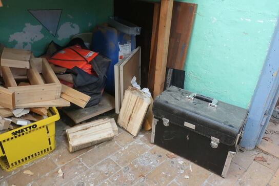 Ryd hele værkstedet for løse dele