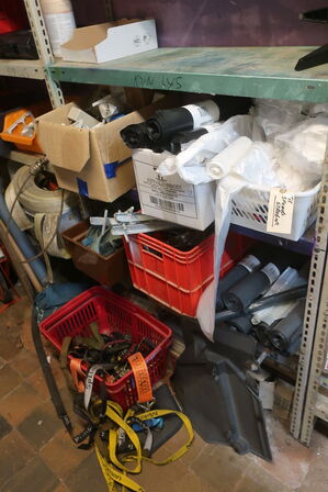 Ryd hele værkstedet for løse dele