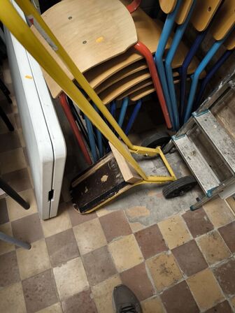 Diverse borde, stole m.v. 