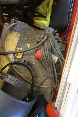 Ryd hele værkstedet for løse dele