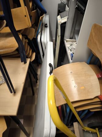 Diverse borde, stole m.v. 