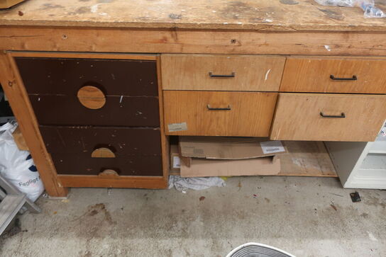 Ryd hele værkstedet for løse dele