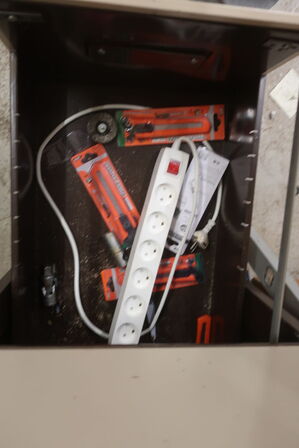 Ryd hele værkstedet for løse dele