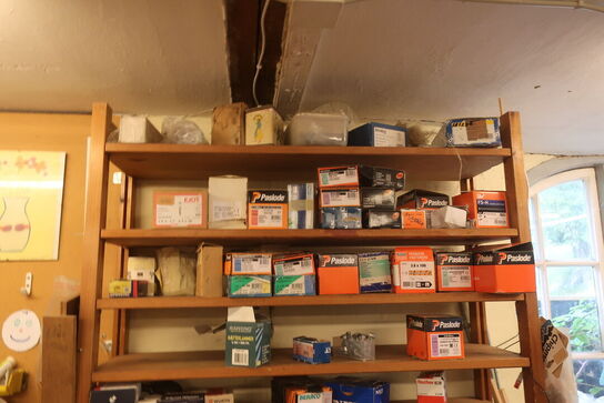 Ryd hele værkstedet for løse dele