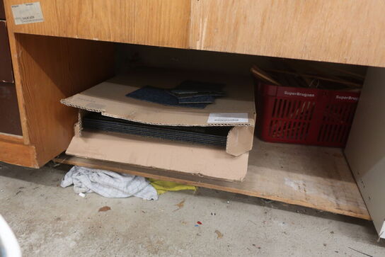 Ryd hele værkstedet for løse dele