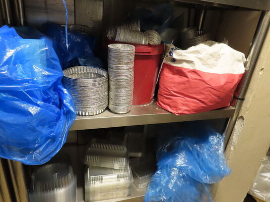 5 stk. reoler med indhold