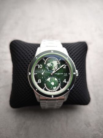 Herreur MONTBLANC 1858 Geosphere 0 Oxygen 43.5 mm aut.