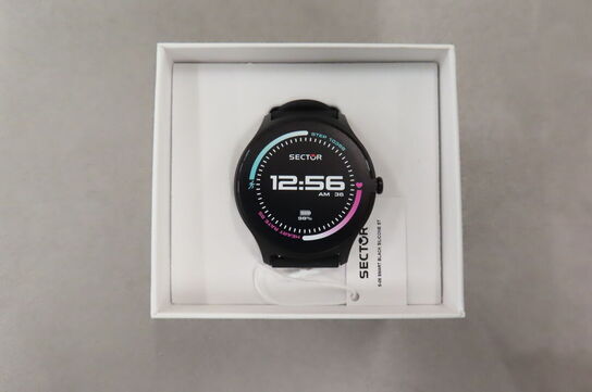 Sector Smartwatch Med Rund Skærm og Farvedisplay