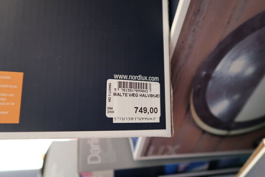 3 stk. væglamper NORDLUX Malte