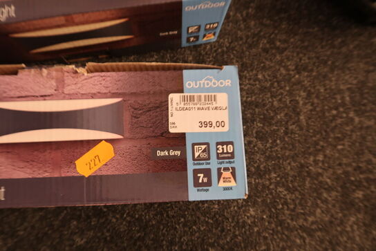 Væglampe OUTDOOR Wave Up/down