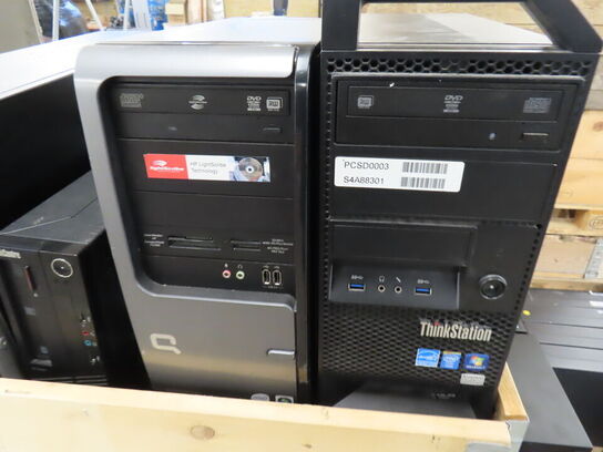 ca. 50 Computer uden specs. (se beskrivelse) LENOVO, DELL, HP.