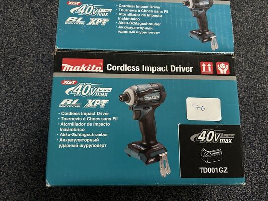 MAKITA Slagnøgle TD001GZ 40V