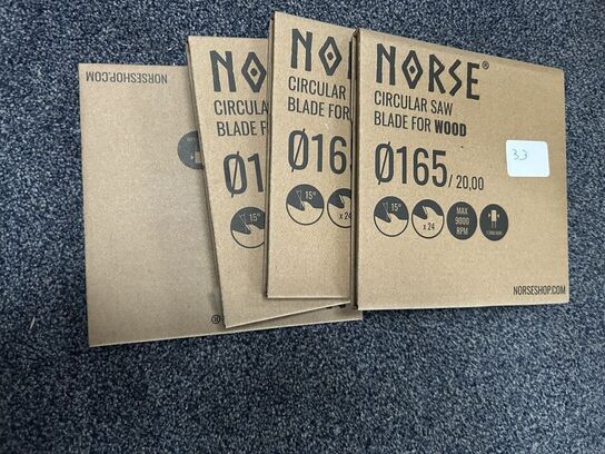 NORSE Klinger 4 stk Ø165