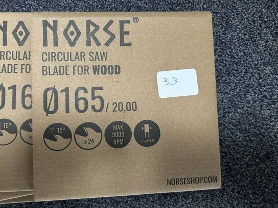 NORSE Klinger 4 stk Ø165