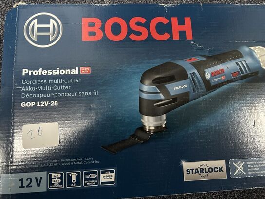BOSCH Multicutter GOP 12V-28
