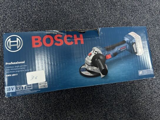 BOSCH Vinkelsliber GWS 18V-7