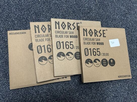 NORSE Klinger 4 stk Ø165