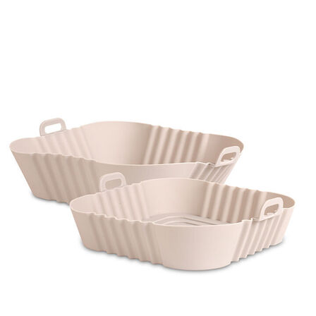 12 pk. Airfryer silikoneforme 2 stk. firkantet