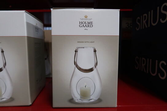 Holmegaard Design With Light lanterne klar 25 cm