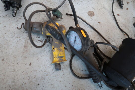 Luftpåfylder samt trykluftværktøj