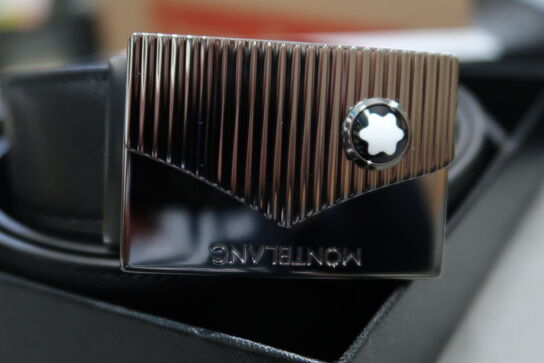 Læderbælte MONTBLANC 35mm. MB199090