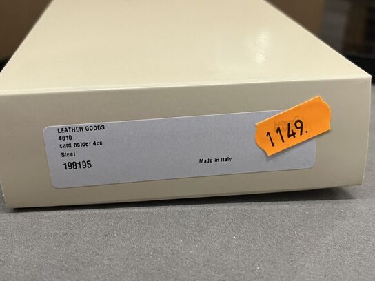 Kortholder MONTBLANC 4cc Steel MB198195