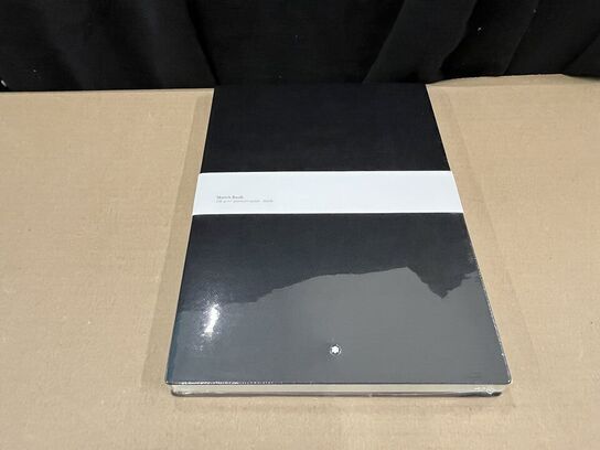 4 stk. sketchbøger MONTBLANC Sketch Book Medium Blacn MB133120