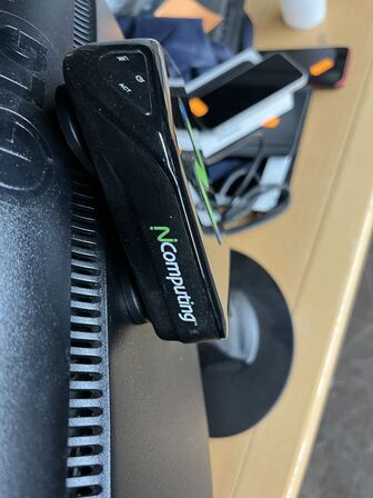 4 stk. 19" PC skærme LG  W1946S inkl. NComputing enhed