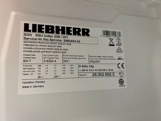 LIEBHERR - Fryser