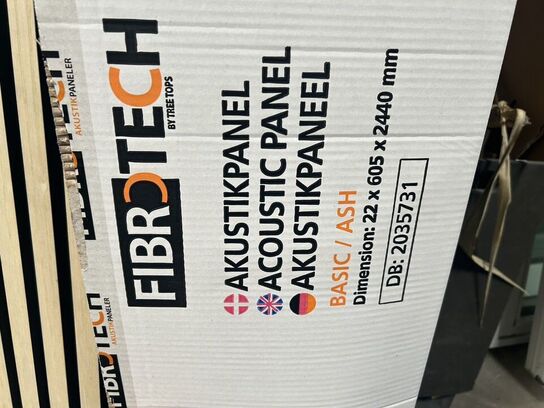 Akustikpanel 40stk ASH 244cm