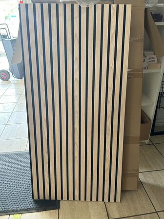 Akustikpanel 40stk LIGHT OAK 120cm