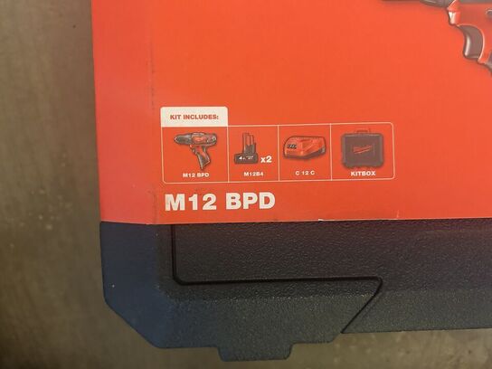 MILWAUKEE Skruemaskine M12 BPD