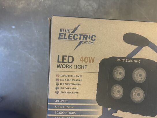 BLUE ELECTRIC Arbejdslampe LED 40W