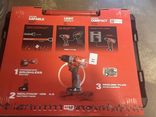 Milwaukee skruemaskine M12 FPD-402X